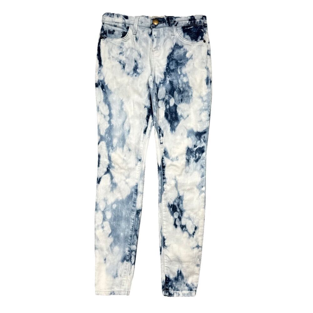 Current/Elliott The Stiletto Jeans 26 (27x27) Blue Mid Rise Skinny Denim Womens